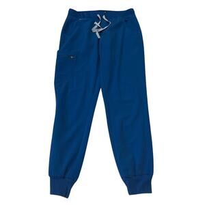 FIGS Zamora Jogger Scrub Pants – Royal Blue (PO# 1657) – Size Small